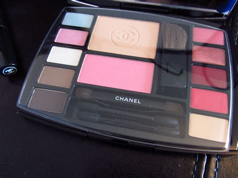 chanel travel makeup palette tutorial|chanel makeup duty free.